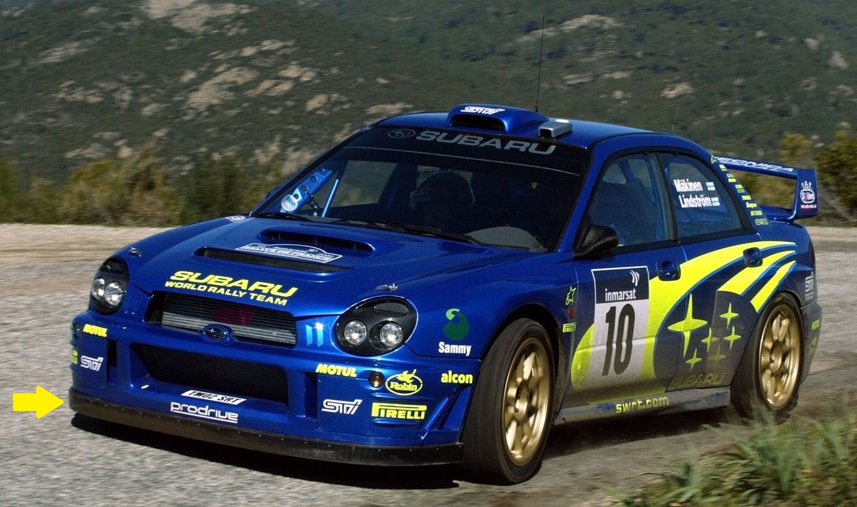 Subaru World Rally Car