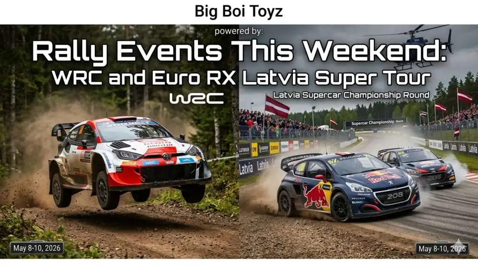 Rally Events This Weekend: WRC and Euro RX Latvia Super Tour